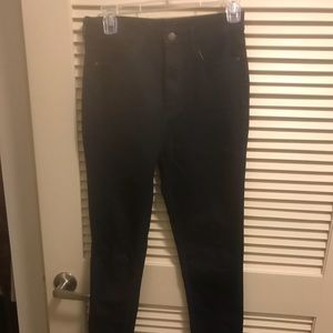 Free people high waist blue denim jeans